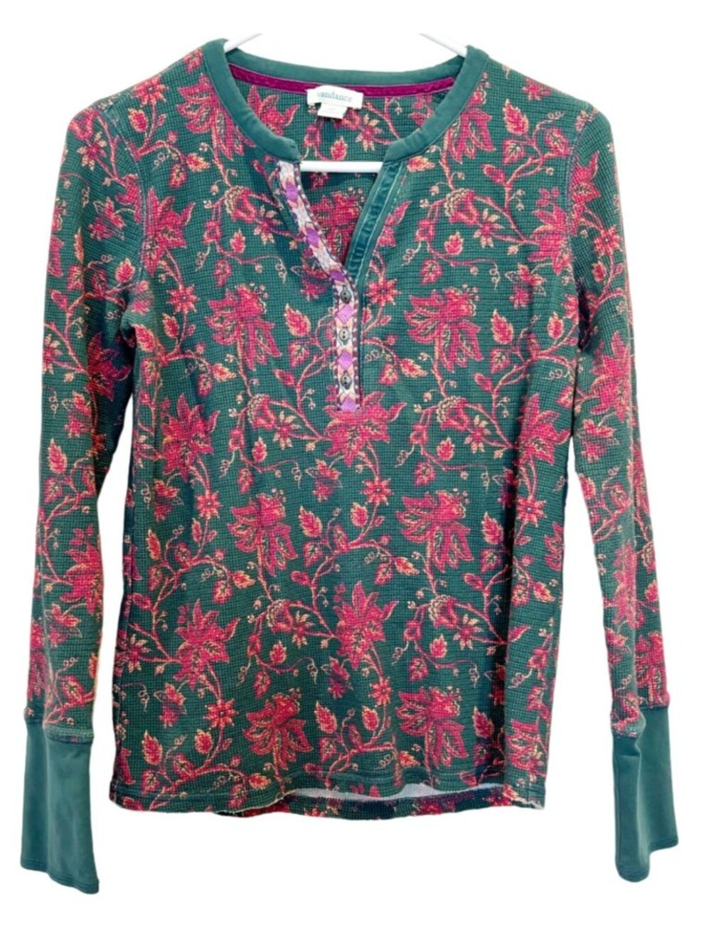 Sundance Inga Thermal Henley Size XS